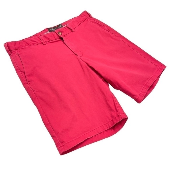 BLACK Brown 1826 casual bermuda shorts pink size 34 W36 men’s - Picture 4 of 10